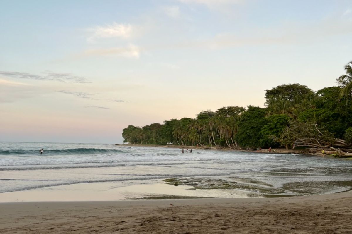 Puerto Viejo Une plage à Puerto Viejo au Costa Rica