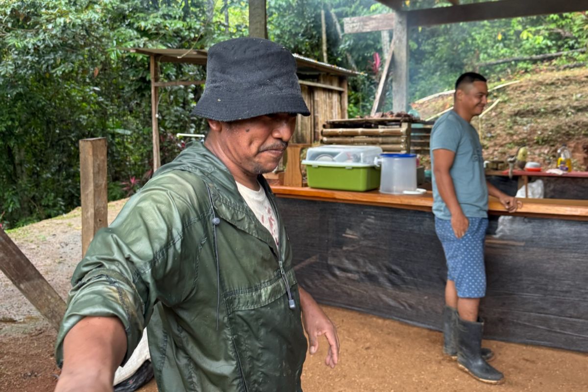 papa gamita le père de Gamita, un Bribri du Costa Rica